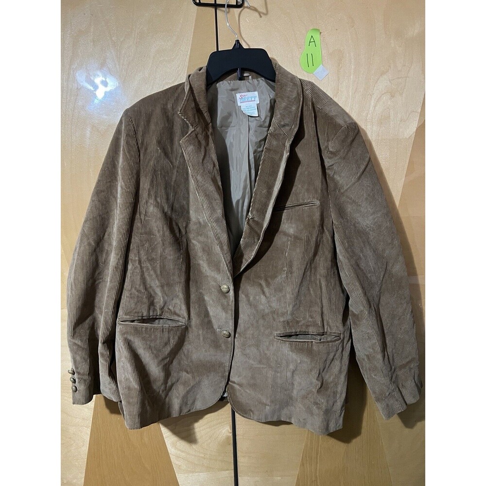 Sue Brett Womans Jacket 24 Brown Made In Japan Po… - image 1